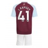 Aston Villa Jacob Ramsey #41 Hjemmedraktsett Barn 2024-25 Kortermet (+ korte bukser)